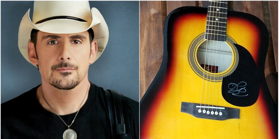 WIN A Signed Brad Paisley Guitar and ‘Love and War’ CD