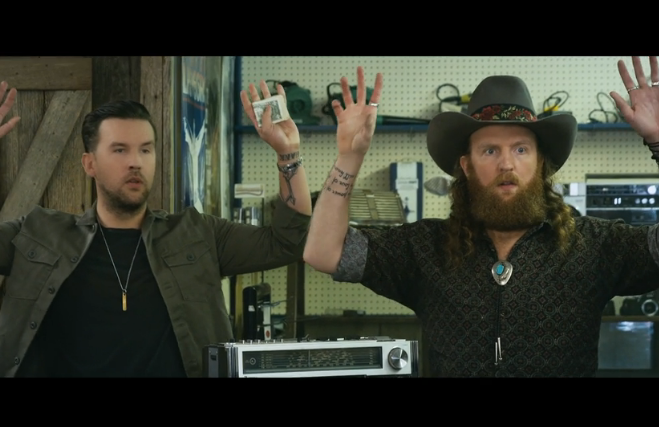 Brothers Osborne Face a Presidential Pawn Shop Scheme in New Music Video