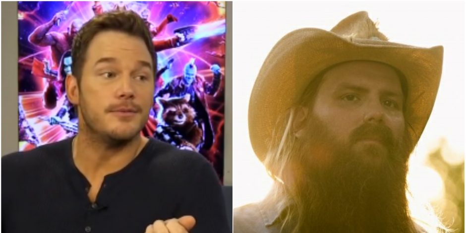 Chris Pratt Shares Excitement Over Personalized Chris Stapleton ‘From A Room’ Mixtape