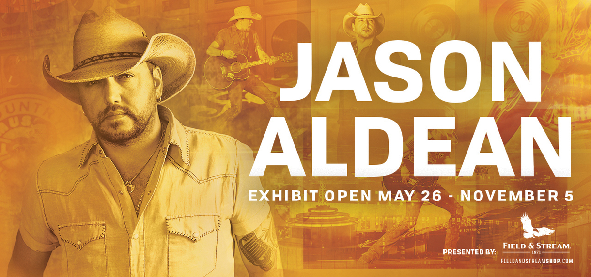 Jason Aldean Reveals Items Featured in Country Music Hall of Fame and Museum Exhibit