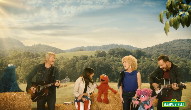 Little Big Town Harmonizes with the Characters of ‘Sesame Street’