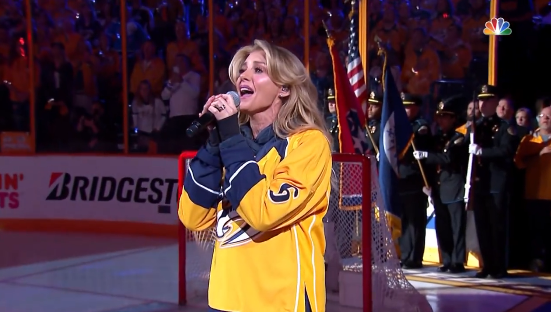 Faith Hill Sings Her Heart Out on National Anthem at Final Nashville Stanley Cup Game