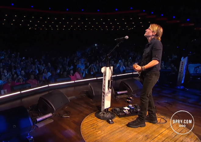 Keith Urban Enlists Fans to Help Perform ‘The Fighter’ at the Grand Ole Opry
