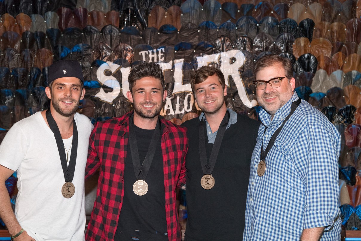 Michael Ray Celebrates No. 1 Hit ‘Think A Little Less’