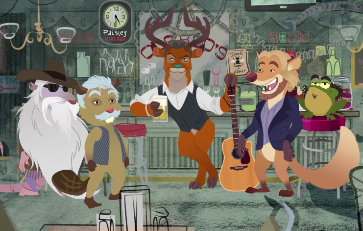 Blake Shelton Meets Cartoon Counterpart in ‘Doing It to Country Songs’ Video