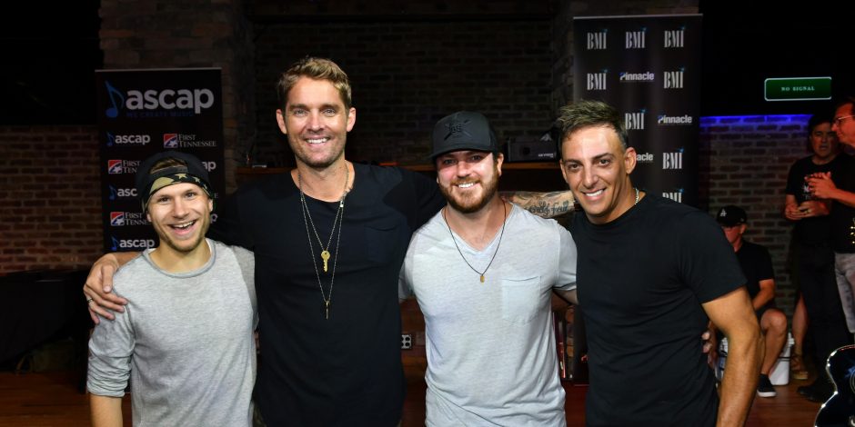Brett Young Celebrates No.1 ‘In Case You Didn’t Know’ in Nashville