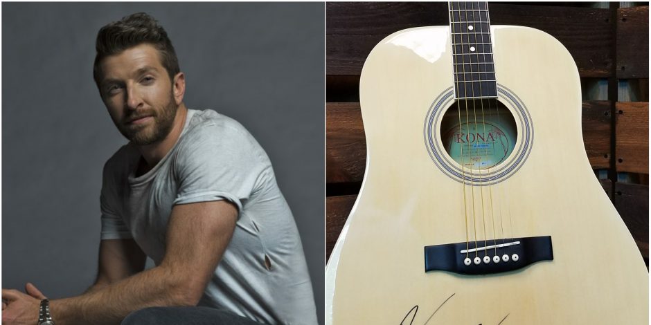 WIN a Guitar Autographed By Brett Eldredge