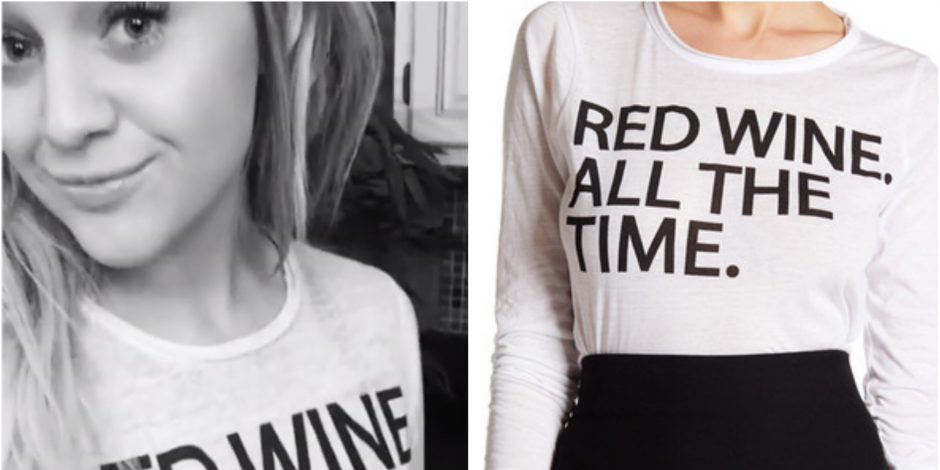 Get The Look: Kelsea Ballerini’s ‘Red Wine. All The Time.’ Shirt