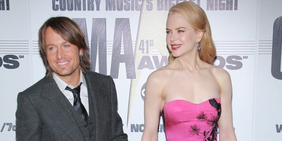 Keith Urban and Nicole Kidman arrive at the 41st Annual CMA Awards at the Sommet Center on November 7, 2007 in Nashville TN; Photo by Michael Loccisano/FilmMagic