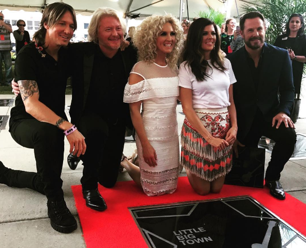Little Big Town Presented with Star on Music City Walk of Fame