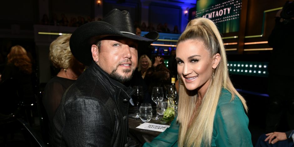 Jason Aldean and Brittany Kerr; Photo by John Shearer/Getty Images for CMT