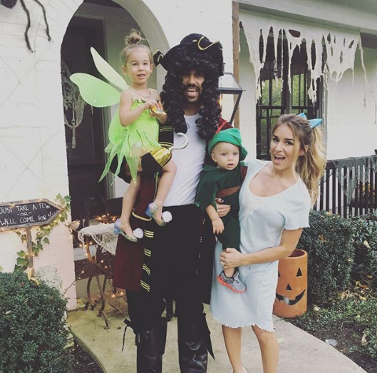 Jessie James Decker and Family Halloween Costume; Photo Courtesy the Artist 