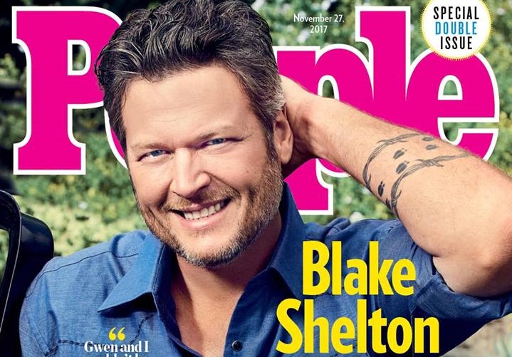 Blake Shelton Named as People’s Sexiest Man Alive for 2017