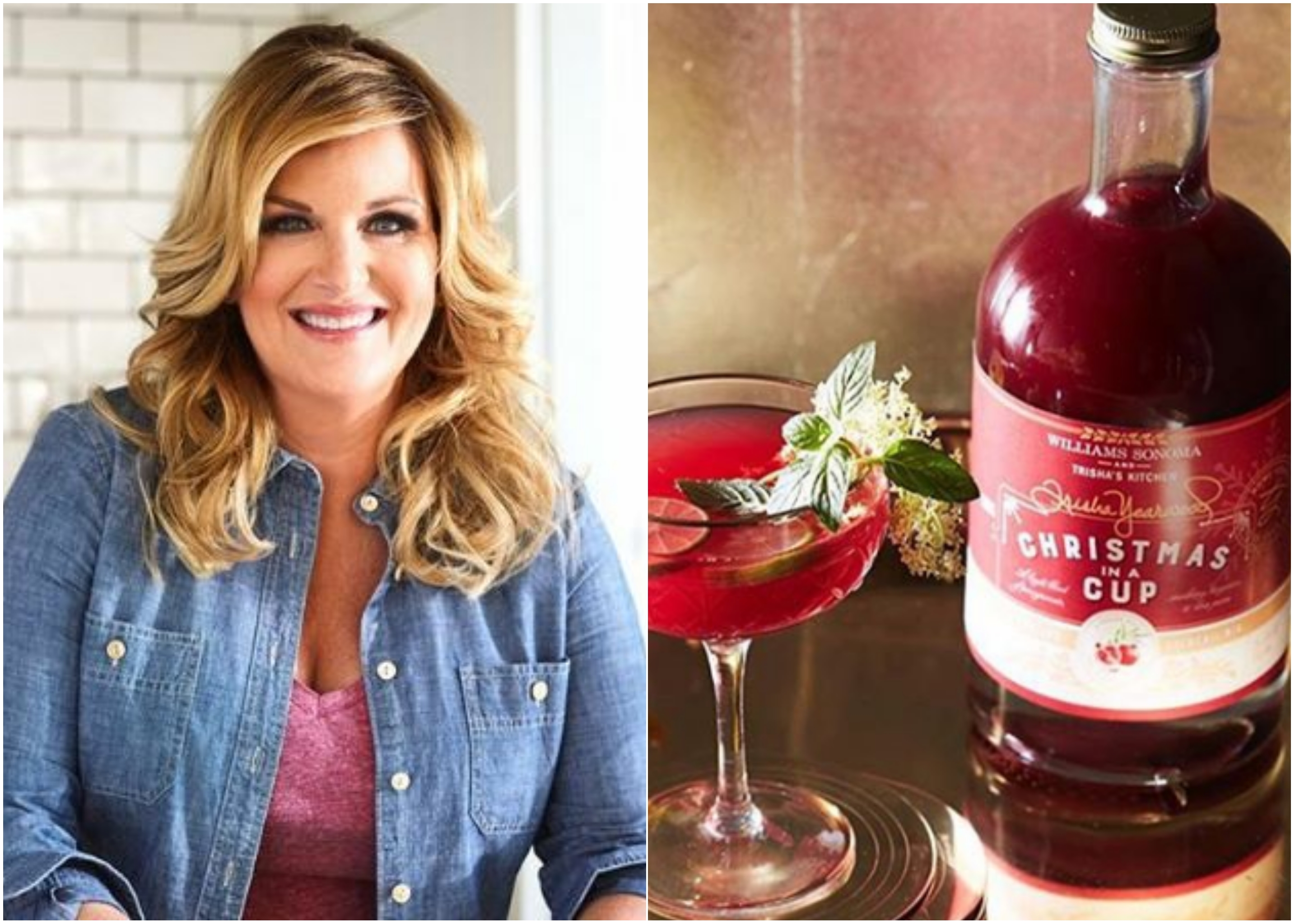 One of trisha yearwood's favorite holiday traditions is making a break...