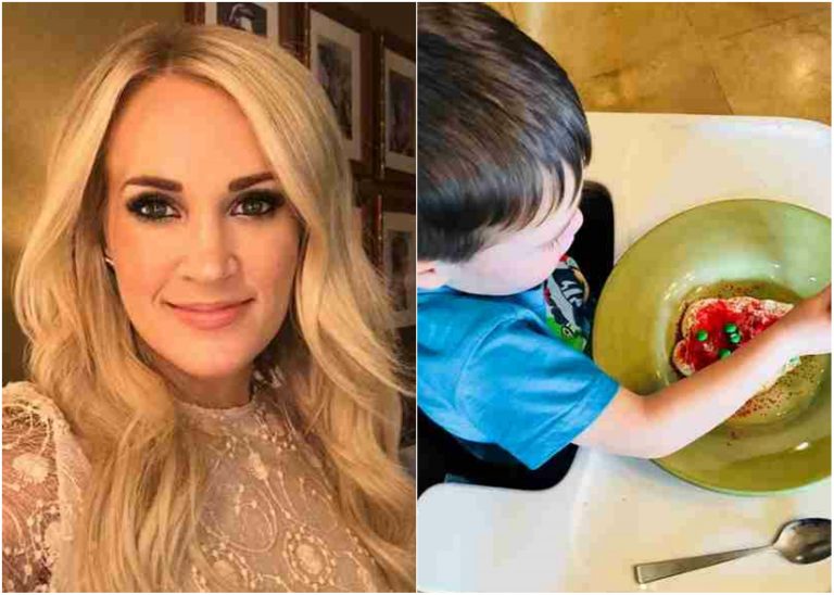 Carrie Underwood Starts New Christmas Tradition with Family