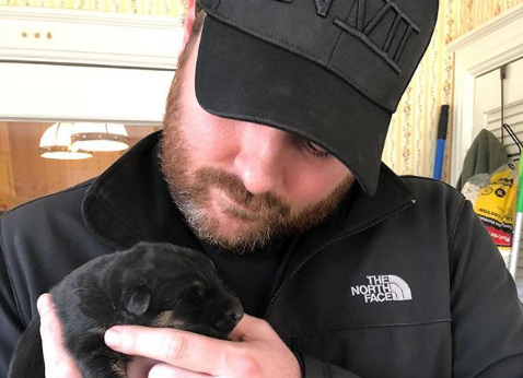 Meet Chris Young’s Adorable New Puppy, Porter