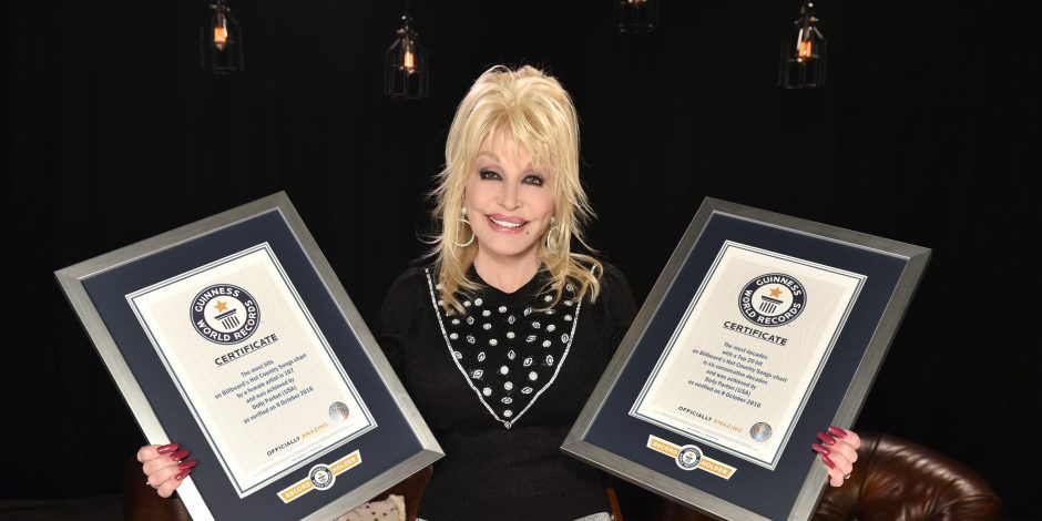 Dolly Parton Earns Two Guinness World Records Honors