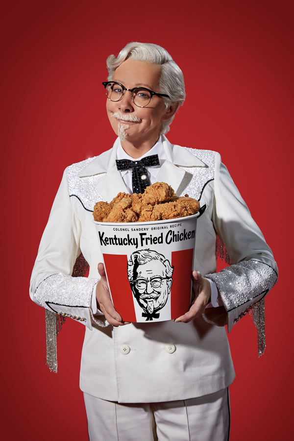 Reba Kept the Colonel Sanders Costume From Her KFC Commercials
