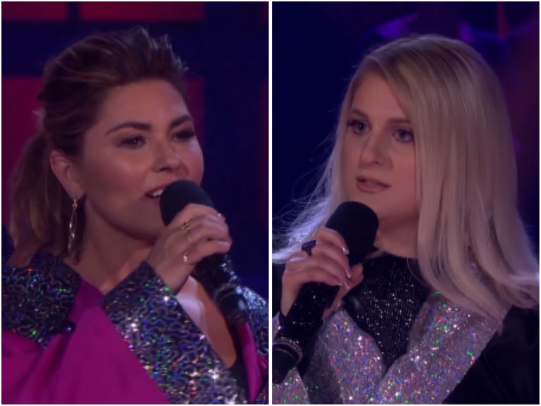 Shania Twain and Meghan Trainor Exchange Disses on ‘Drop the Mic’
