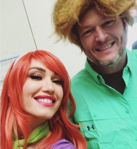 Blake Shelton and Gwen Stefani Dress Up As ‘Scooby Doo’ Characters