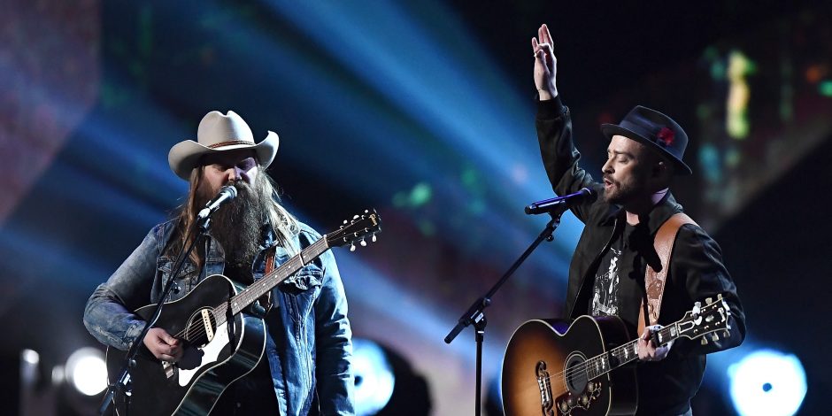 Justin Timberlake and Chris Stapleton Bring the BRITS to Church with ‘Say Something’