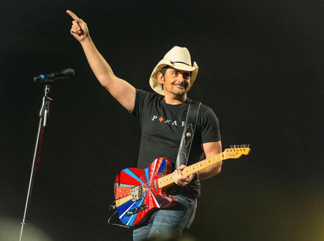 Brad Paisley Once Ended a Show With a Trip to the Emergency Room