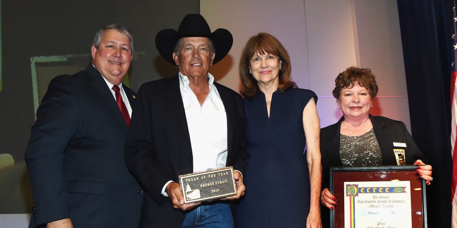 George Strait Accepts 2018 Texan of the Year Award