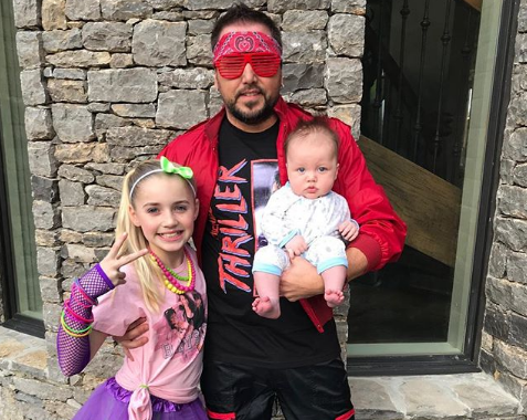 Jason Aldean Rocks 80s Costume for Father-Daughter Dance