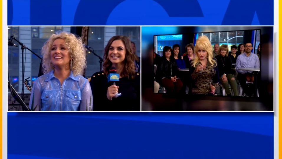Dolly Parton Surprises Cam During ‘Good Morning America’