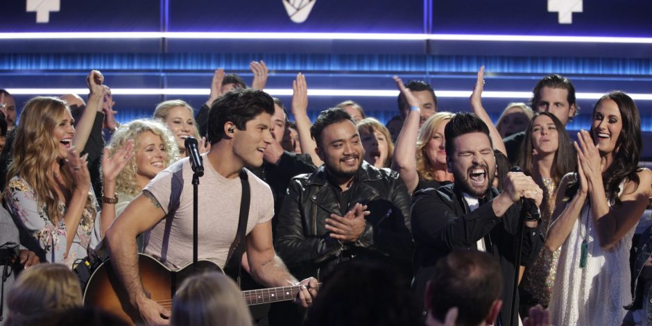 Cam Explains Why She Was In the Pit With Dan + Shay During ACMs Performance
