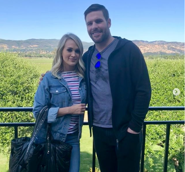 Carrie Underwood and Mike Fisher Relax on a Romantic Wine Country Vacation