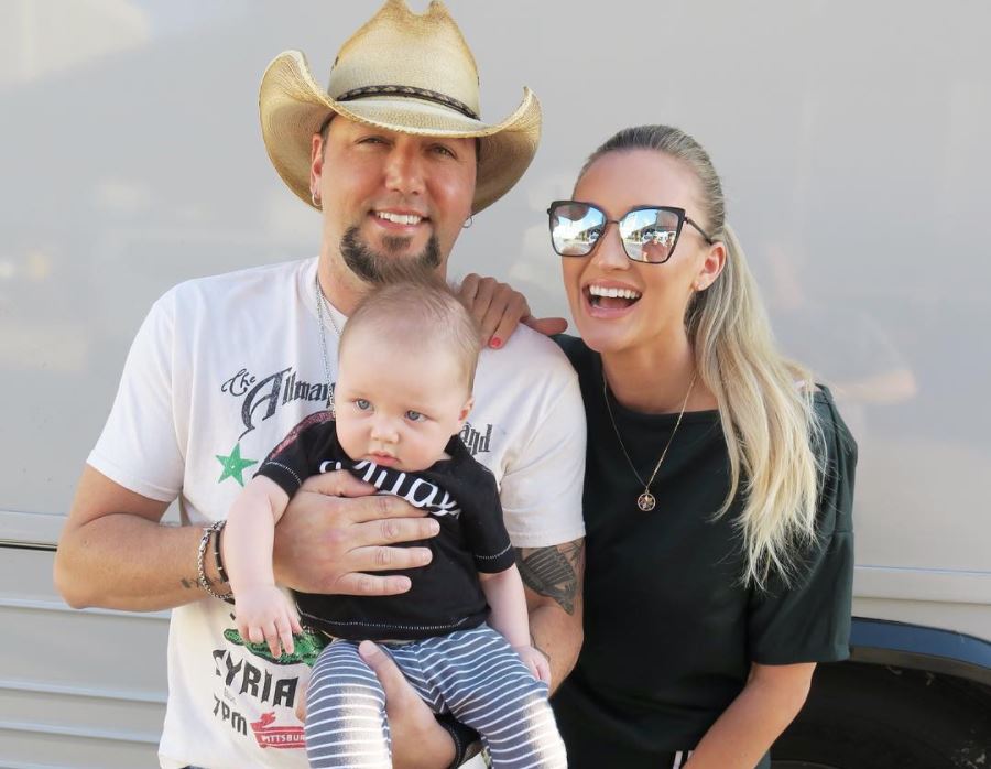 Jason Aldean Praises His Wife and First-Time Mom, Brittany
