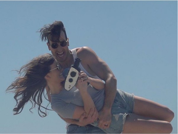Russell Dickerson Goes On a Romantic Roadtrip in ‘Blue Tacoma’