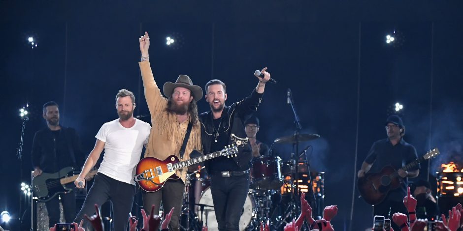 Dierks Bentley and Brothers Osborne Bring Fiery ‘Burning Man’ to 2018 CMT Music Awards