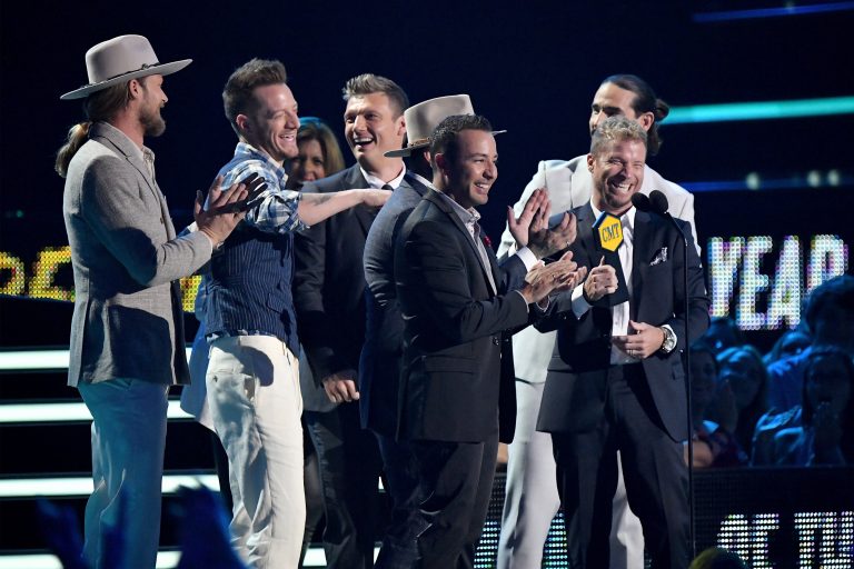 Florida Georgia Line and Backstreet Boys Take Home Trophy for CMT Performance of the Year