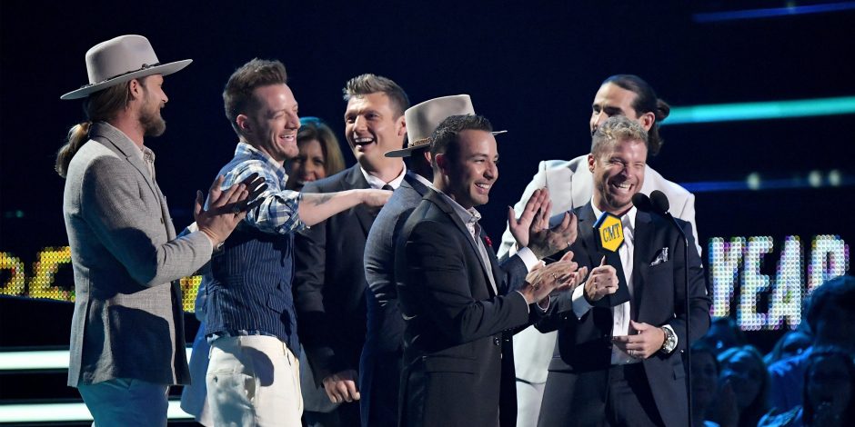 Florida Georgia Line and Backstreet Boys Take Home Trophy for CMT Performance of the Year