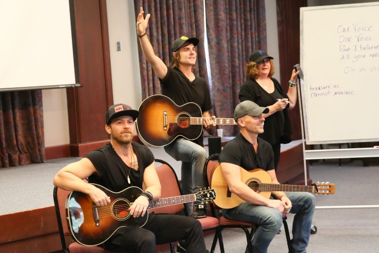 Kip Moore, Ross Copperman and Jon Nite Host ACM Lifting Lives Music Camp Songwriting Workshop
