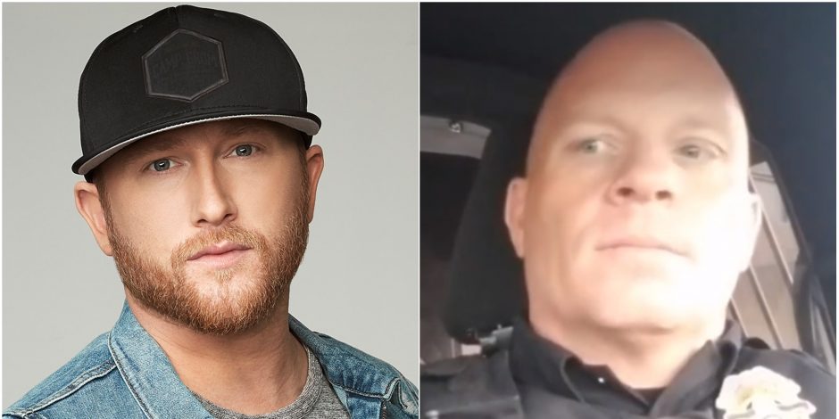 Police Officer Channels Cole Swindell for Nationwide Lip Sync Challenge