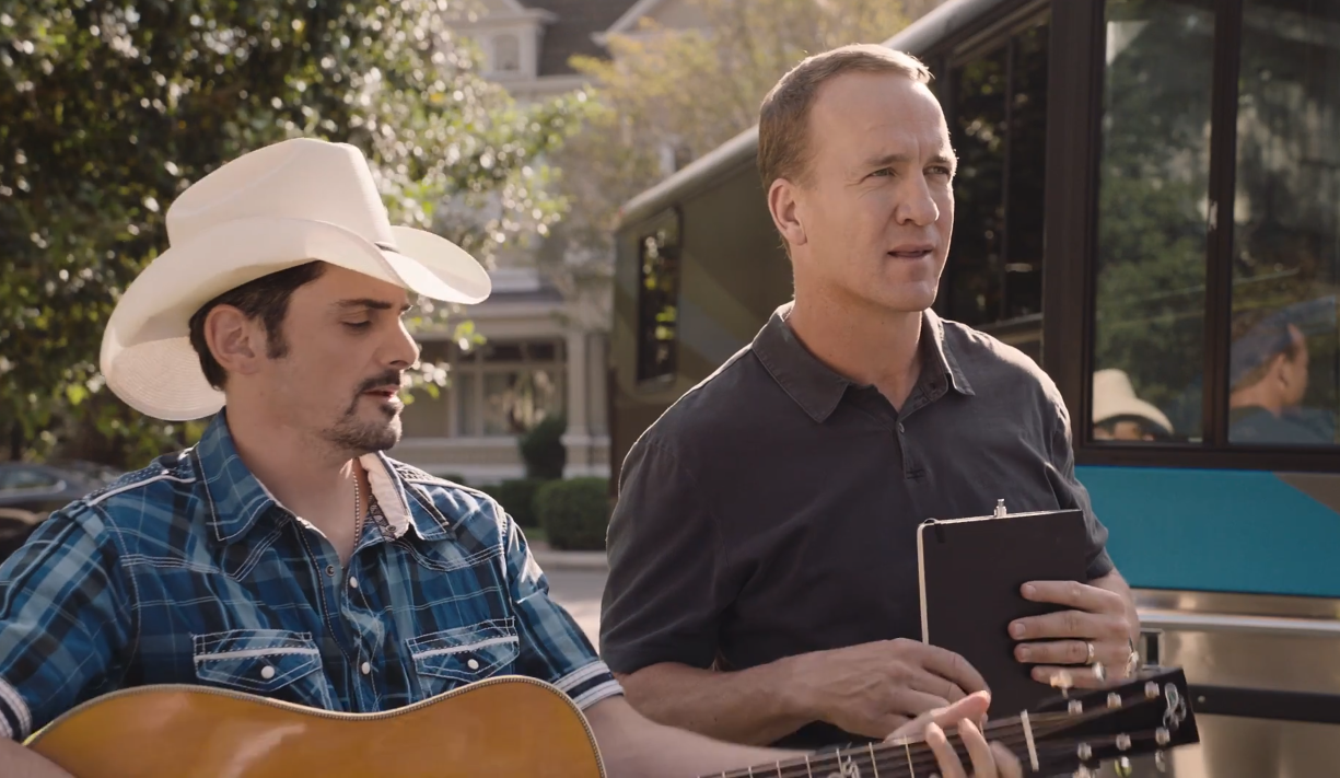 Brad Paisley Jokingly Accepts NFL Hall of Fame Election On Behalf of Peyton Manning