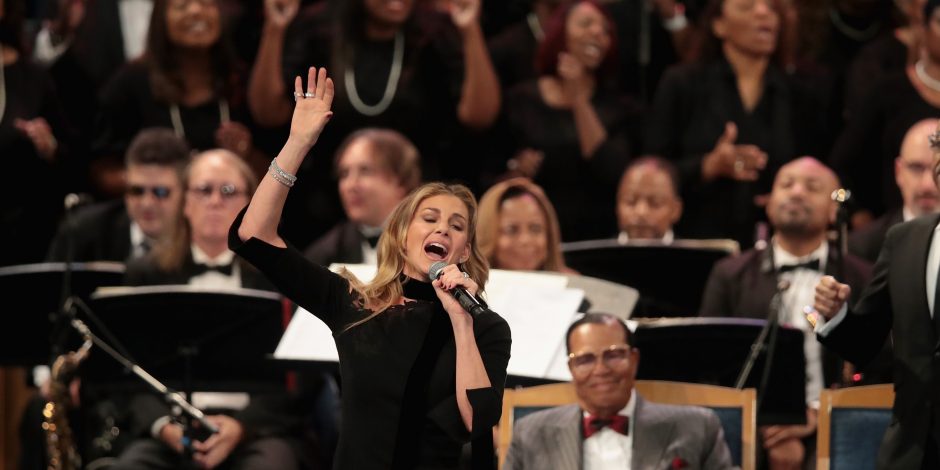 See Faith Hill’s Stunning Performance at Aretha Franklin’s Funeral