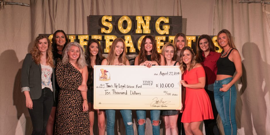 Song Suffragettes Raise $10,000 for Time’s Up Legal Defense Fund