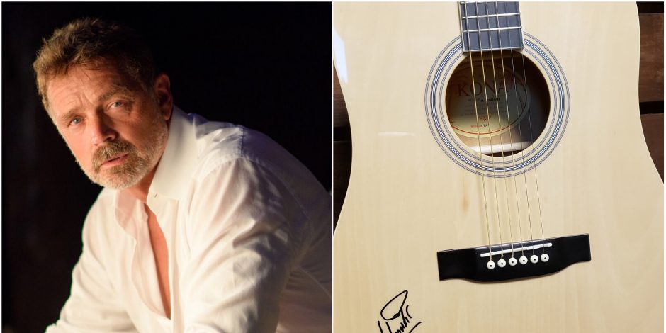 Enter For A Chance to WIN A Guitar Autographed by John Schneider