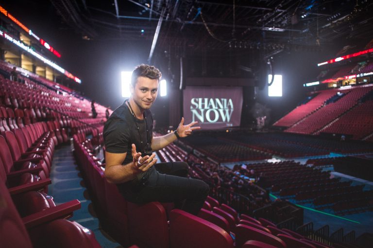 Exclusive Photos: Bastian Baker Takes Us on the Road for Shania Twain’s ‘NOW Tour’