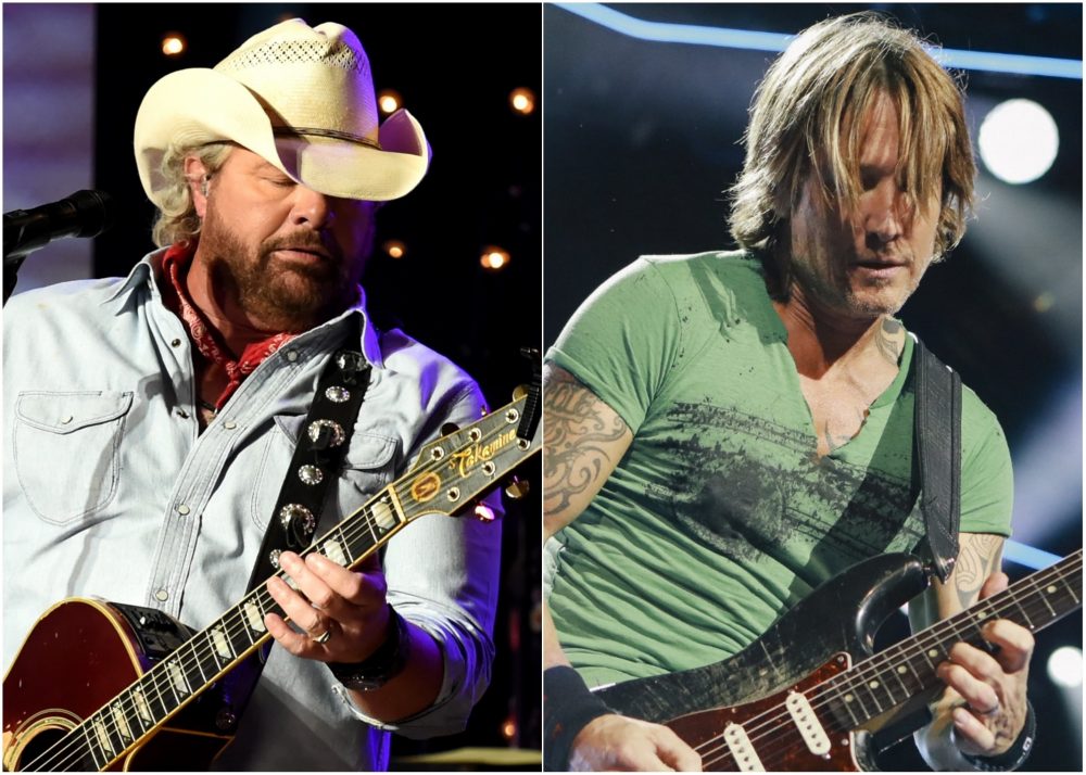 Toby Keith, Keith Urban, Zac Brown Band to Headline Faster Horses Festival