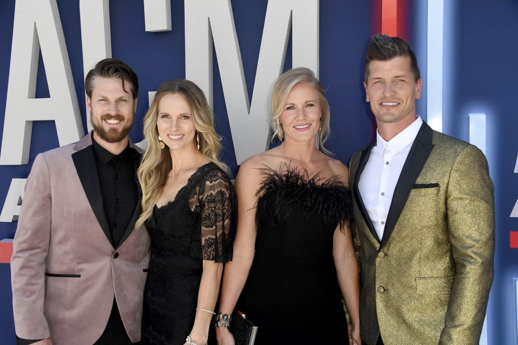 LAS VEGAS, NEVADA - APRIL 07: Brad Rempel, Myranda Rempel, Rebekah Rempel and Brad Rempel attends the 54th Academy Of Country Music Awards at MGM Grand Garden Arena on April 07, 2019 in Las Vegas, Nevada. (Photo by Frazer Harrison/ACMA2019/Getty Images for ACM)