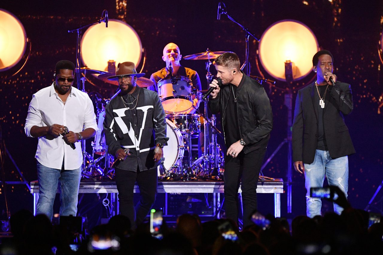 Brett Young and Boyz II Men Team for ‘Here Tonight’ On CMT Music Awards