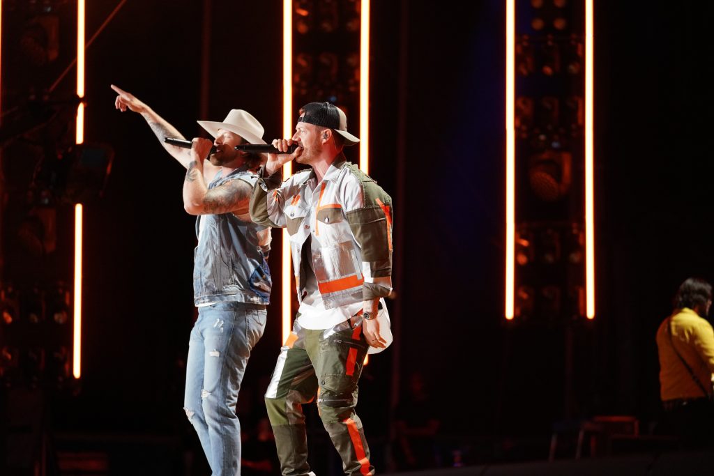 Florida Georgia Line performs at Nissan Stadium on Thursday, June 6 during the 2019 CMA Music Festival in downtown Nashville.