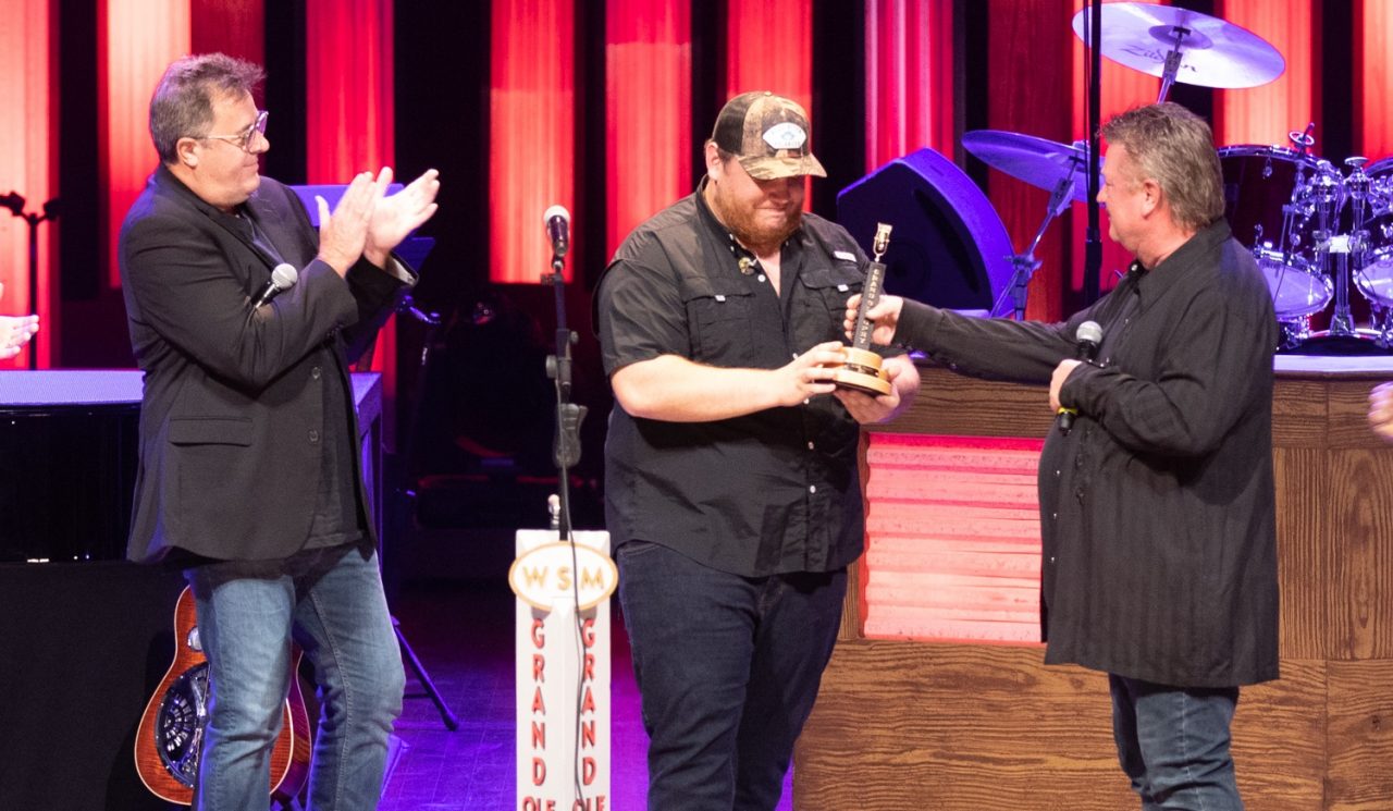 Luke Combs Officially Joins Grand Ole Opry Family