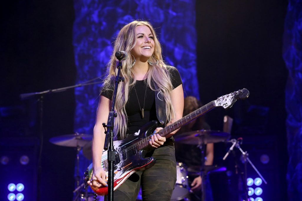 NASHVILLE, TENNESSEE - JULY 17: Lindsay Ell performs on stage during the 6th Annual Georgia On My Mind presented by Gretsch at Ryman Auditorium Nashville on July 17, 2019 in Nashville, Tennessee. (Photo by Terry Wyatt/Getty Images for Georgia Music Foundation)