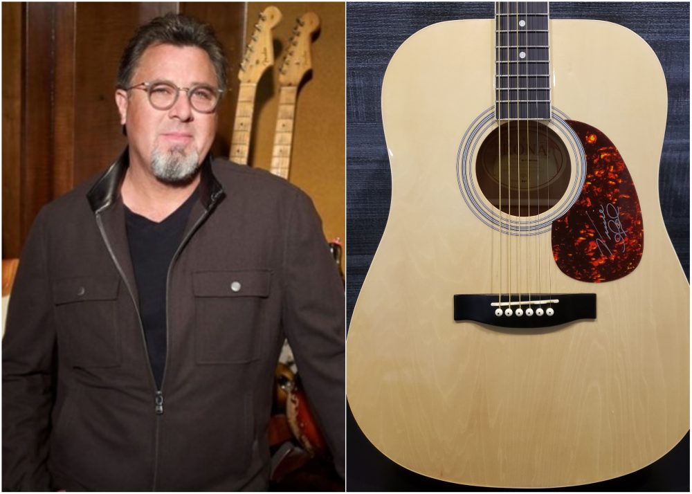 Enter For A Chance to Win a Signed Vince Gill Guitar
